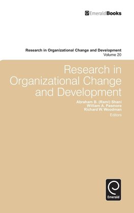 Research in Organizational Change and Development