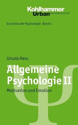 Allgemeine Psychologie II