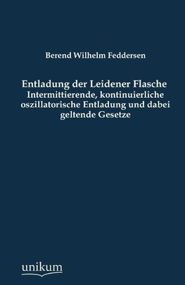 Entladung der Leidener Flasche