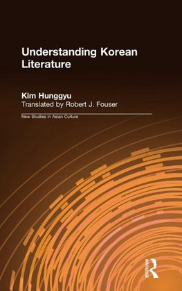 Understanding Korean Literature