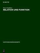 Relation und Funktion