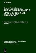 Language and Philology in Romance