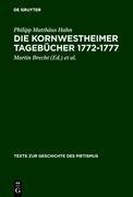 Die Kornwestheimer Tagebücher 1772-1777