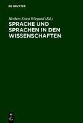 Sprache und Sprachen in den Wissenschaften