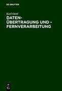 Daten-Übertragung und - Fernverarbeitung