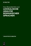 Lexikalische Analyse romanischer Sprachen