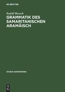 Grammatik des samaritanischen Aramäisch