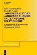 Language History, Language Change, and Language Relationship