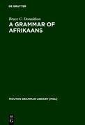 A Grammar of Afrikaans