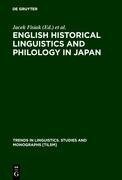 English Historical Linguistics and Philology in Japan