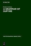 A Grammar of Supyire