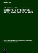 Groups, Difference Sets, and the Monster