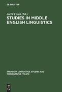 Studies in Middle English Linguistics