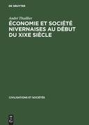 Économie et société nivernaises au début du XIXe siècle