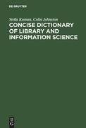 Concise Dictionary of Library and Information Science