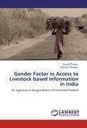 Gender Factor in Access to Livestock based Information in India