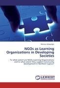 NGOs as Learning Organizations in Developing Societies