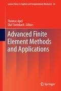 Advanced Finite Element Methods and Applications