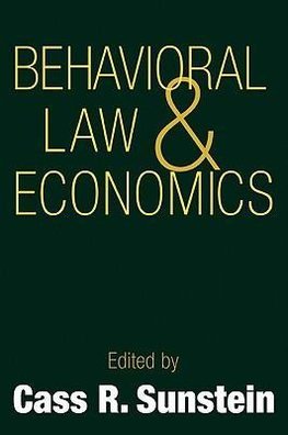 Behavioral Law and Economics