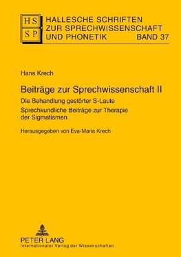 Beiträge zur Sprechwissenschaft 2