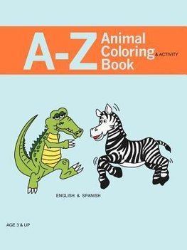 A - Z Animal Coloring & Activity Book