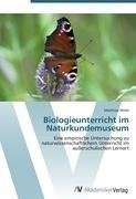 Biologieunterricht im Naturkundemuseum