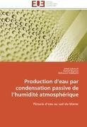 Production d'eau par condensation passive de l'humidité atmosphérique