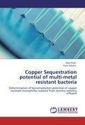 Copper Sequestration potential of multi-metal resistant bacteria