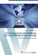 Das Programm der Bildung für nachhaltige Entwicklung