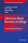 Substance Abuse Recovery in College