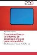 Comunicación con voluntarios en organizaciones no gubernamentales