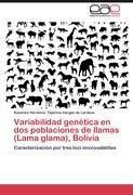 Variabilidad genética en dos poblaciones de llamas (Lama glama), Bolivia