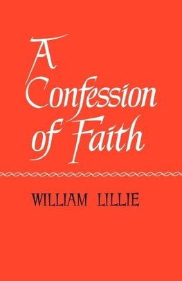 A Confession of Faith