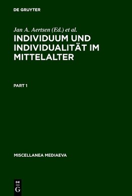 Individuum und Individualität im Mittelalter