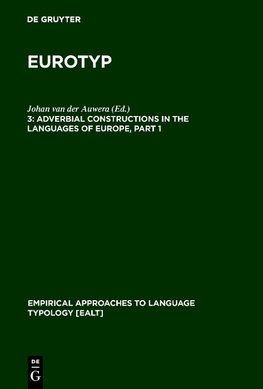 Adverbial Constructions in the Languages of Europe