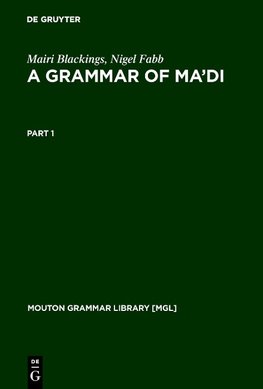 A Grammar of Ma'di