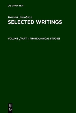 Phonological Studies