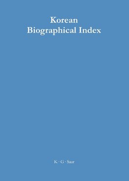 Korean Biographical Index