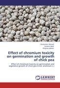 Effect of chromium toxicity on germination and growth of chick pea