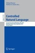 Controlled Natural Language