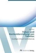 Fokus- und Kontextdarstellung von Tabellen