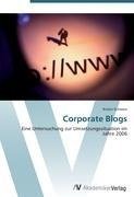 Corporate Blogs