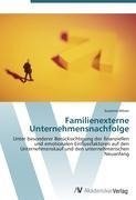 Familienexterne Unternehmensnachfolge