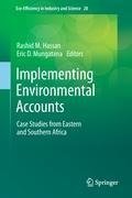 Implementing Environmental Accounts