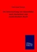 Die Untersuchung von Seeunfällen nach deutschem und ausländischem Recht