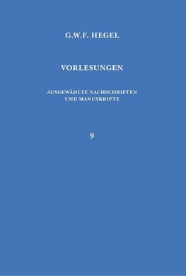 Vorlesungen. Ausgewählte Nachschriften und Manuskripte / Vorlesungen über die Geschichte der Philosophie