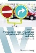 Volkswagen clients' purchase behavior in Czech Republic and Italy