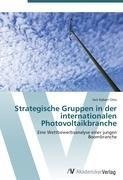 Strategische Gruppen in der internationalen Photovoltaikbranche