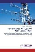 Performance Analysis Of Path Loss Models