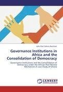 Governance Institutions in Africa and the Consolidation of Democracy